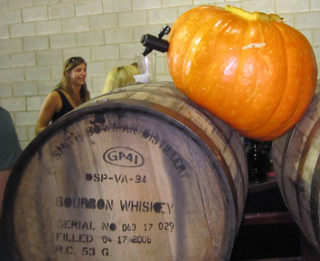53-gallon barrel, with giant pumpkin for scale confusion. Image source.