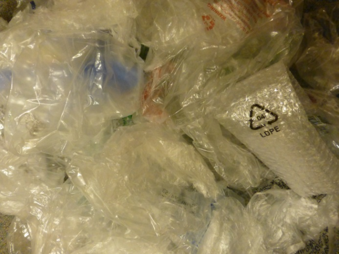 1 - plastic bag pile