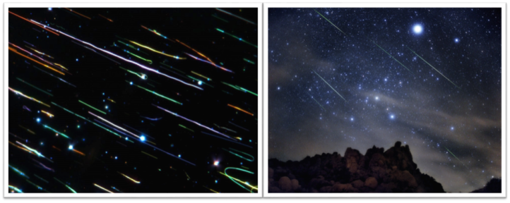 nano and macro meteor showers