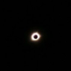 Totality in Chesterfield, MO (image by Kaitlin Landy)
