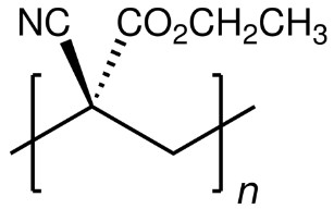 Chemical formula of cyanoacrylate